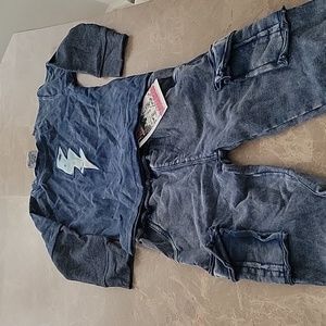 Boys Lightning Bolt Set